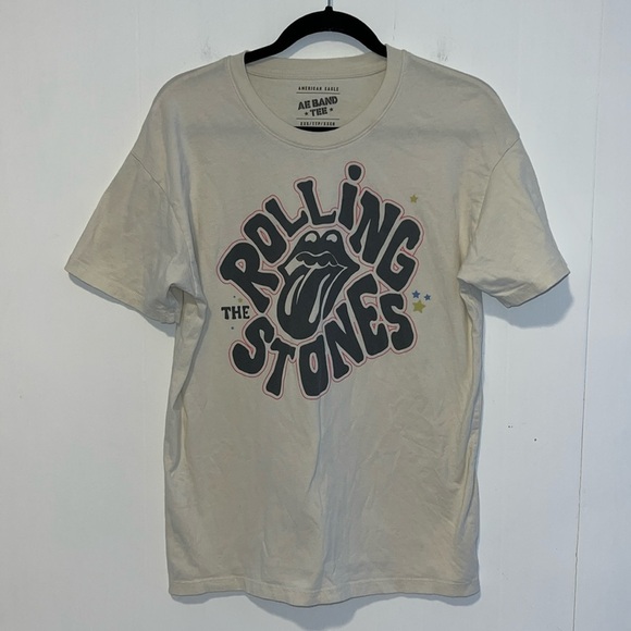 American Eagle AE Band Tee The Rolling Stones 2023 A145 - Picture 1 of 4